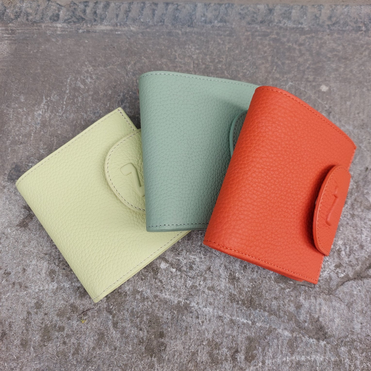 Portemonneetje leder Nathan-Baume