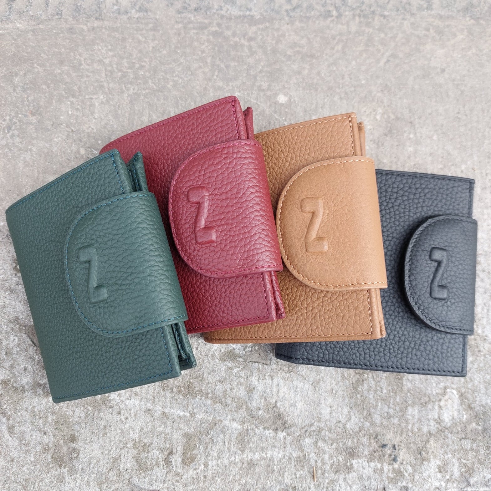 Portemonnee leder Nathan-Baume