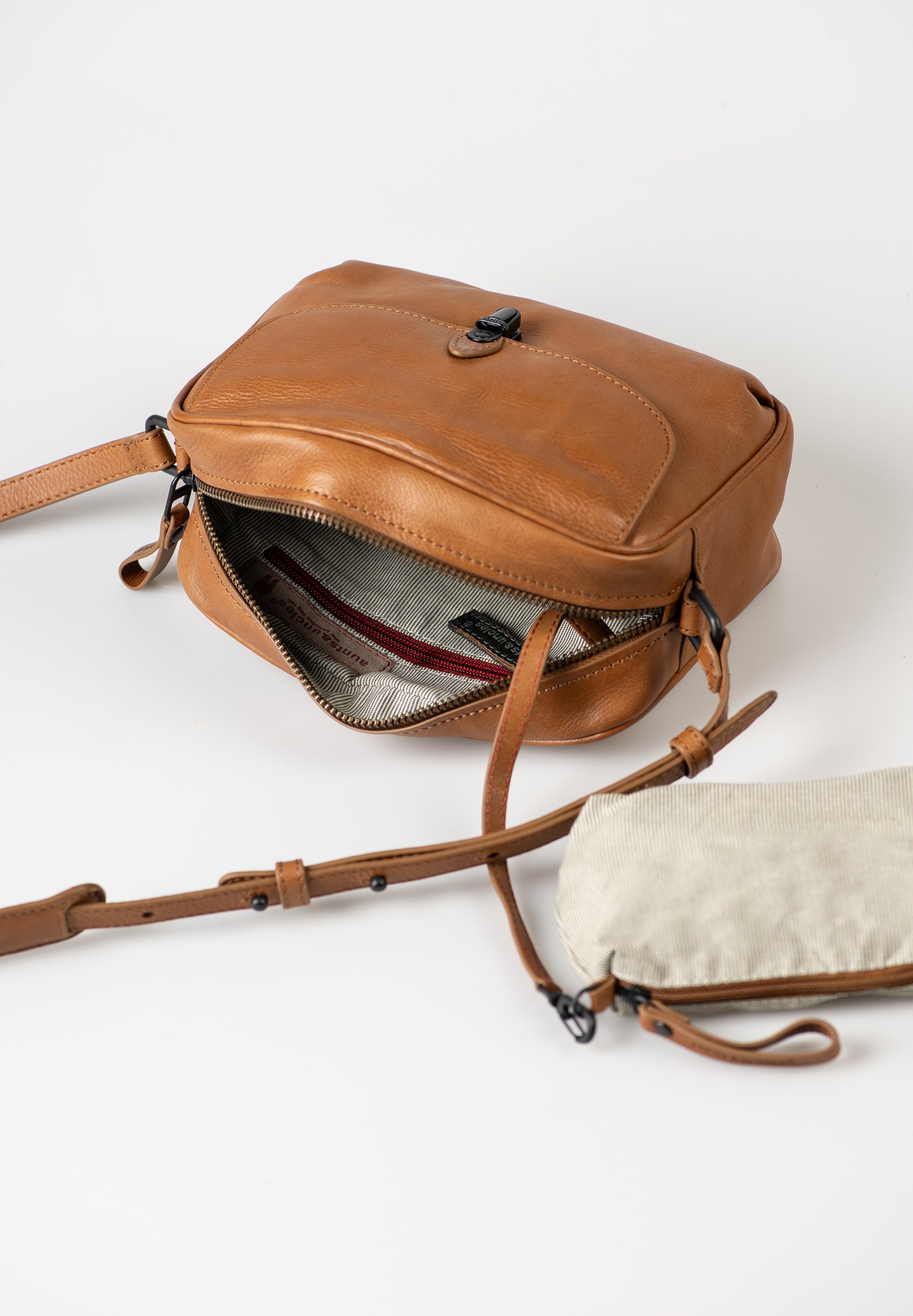 Crossbodytas leder Aunts & Uncles