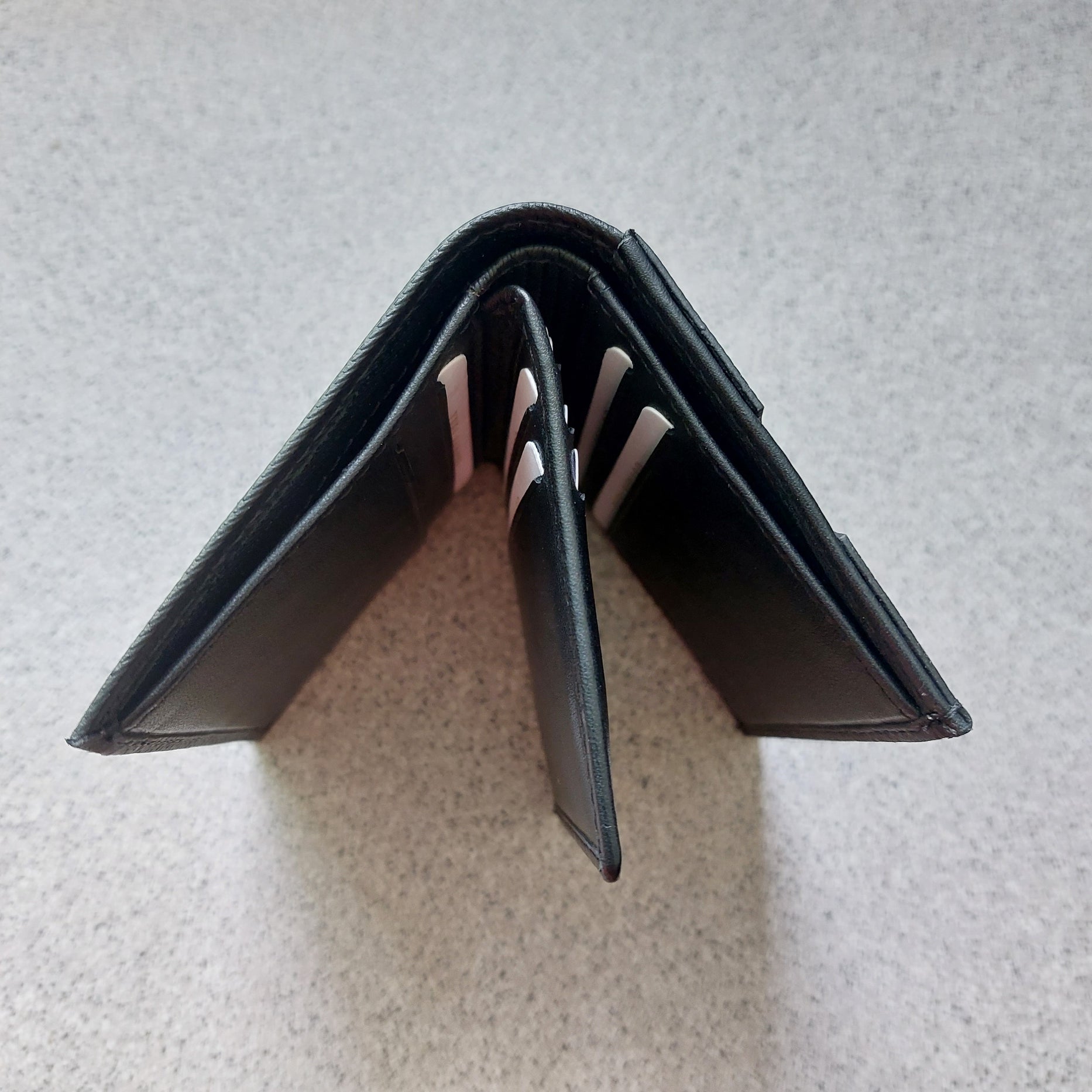 Portefeuille kaartenhouder leder