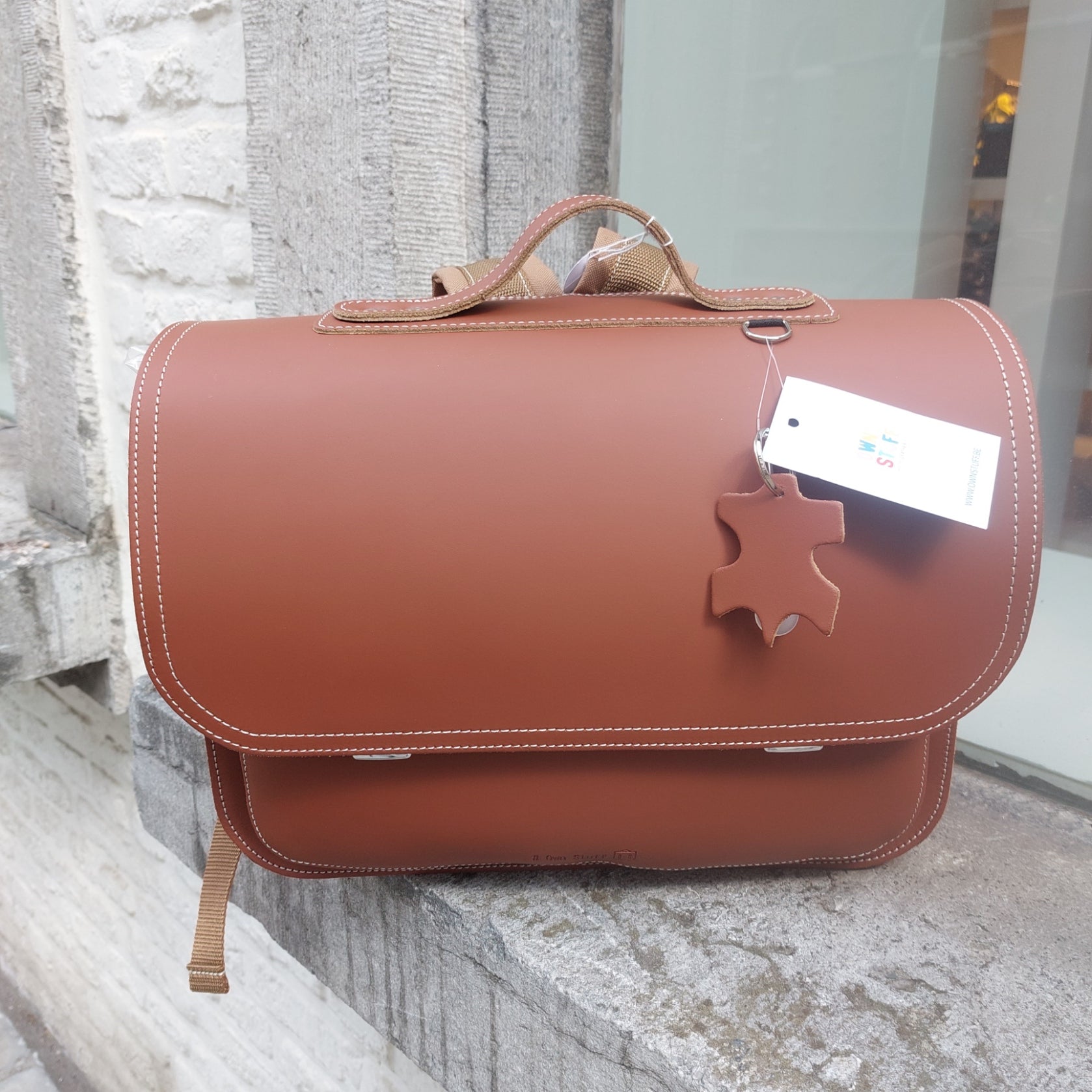 Boekentas Own Stuff lagere school OS.047 chestnut