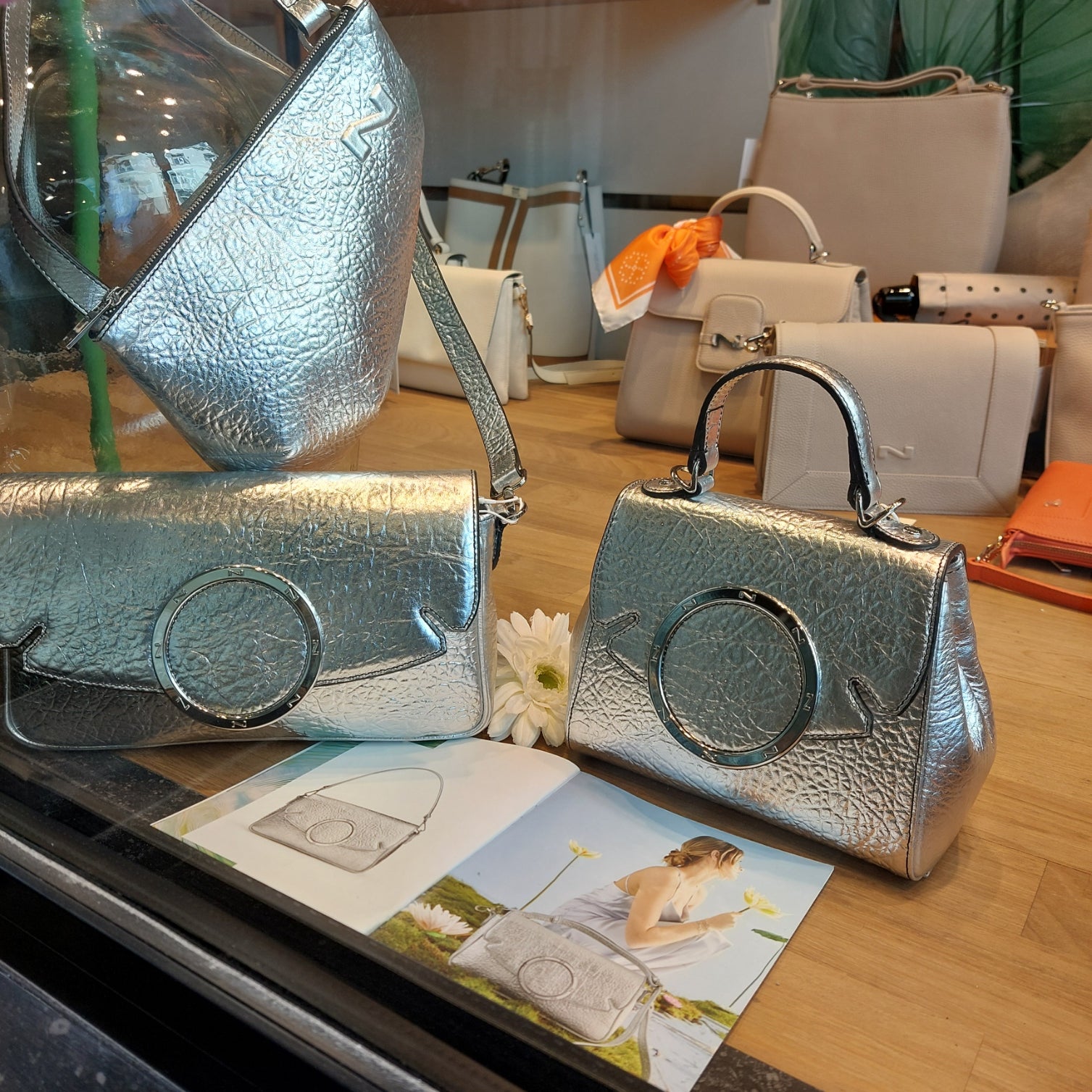 Handtas leder Nathan-Baume City