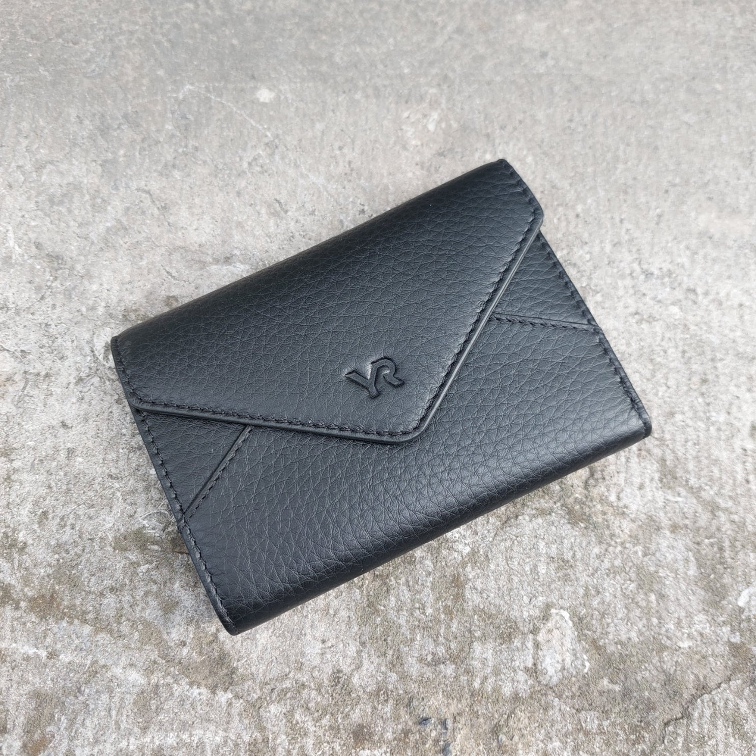 Portemonnee leder Yves Renard