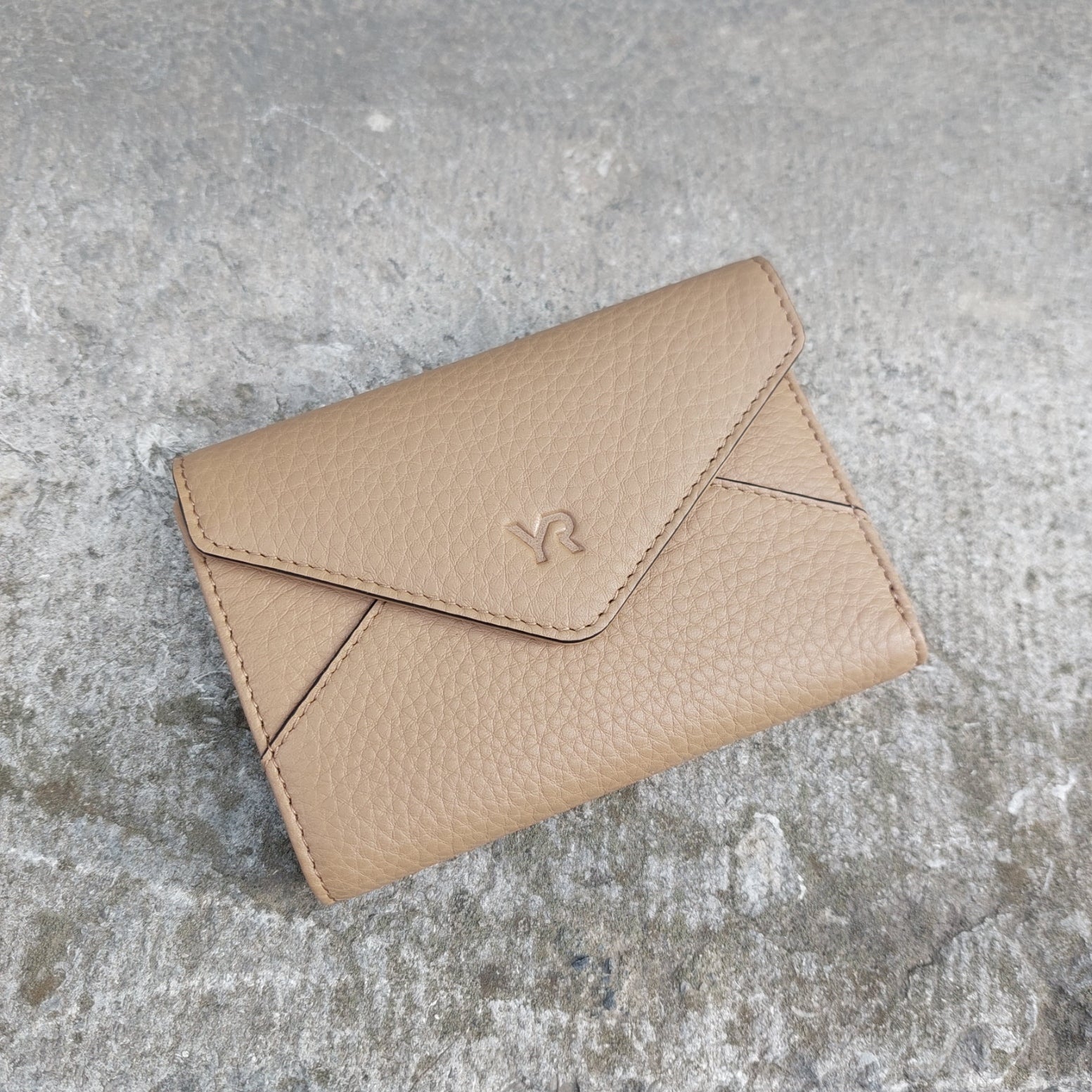 Portemonnee leder Yves Renard