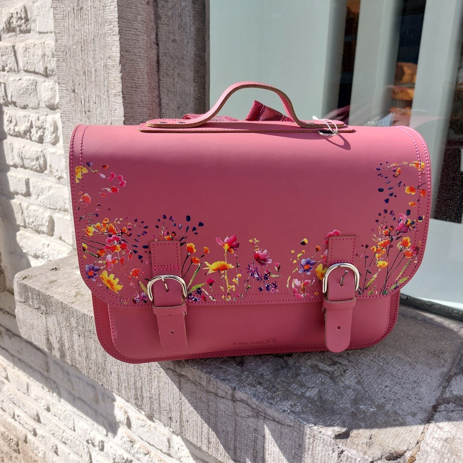 Boekentas Own Stuff roze