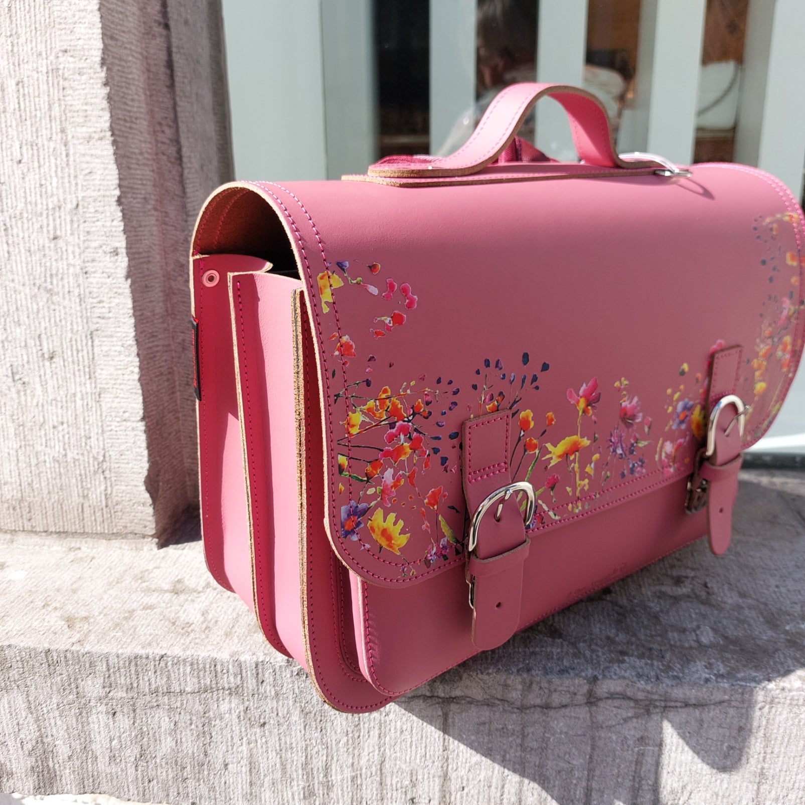 Boekentas Own Stuff roze