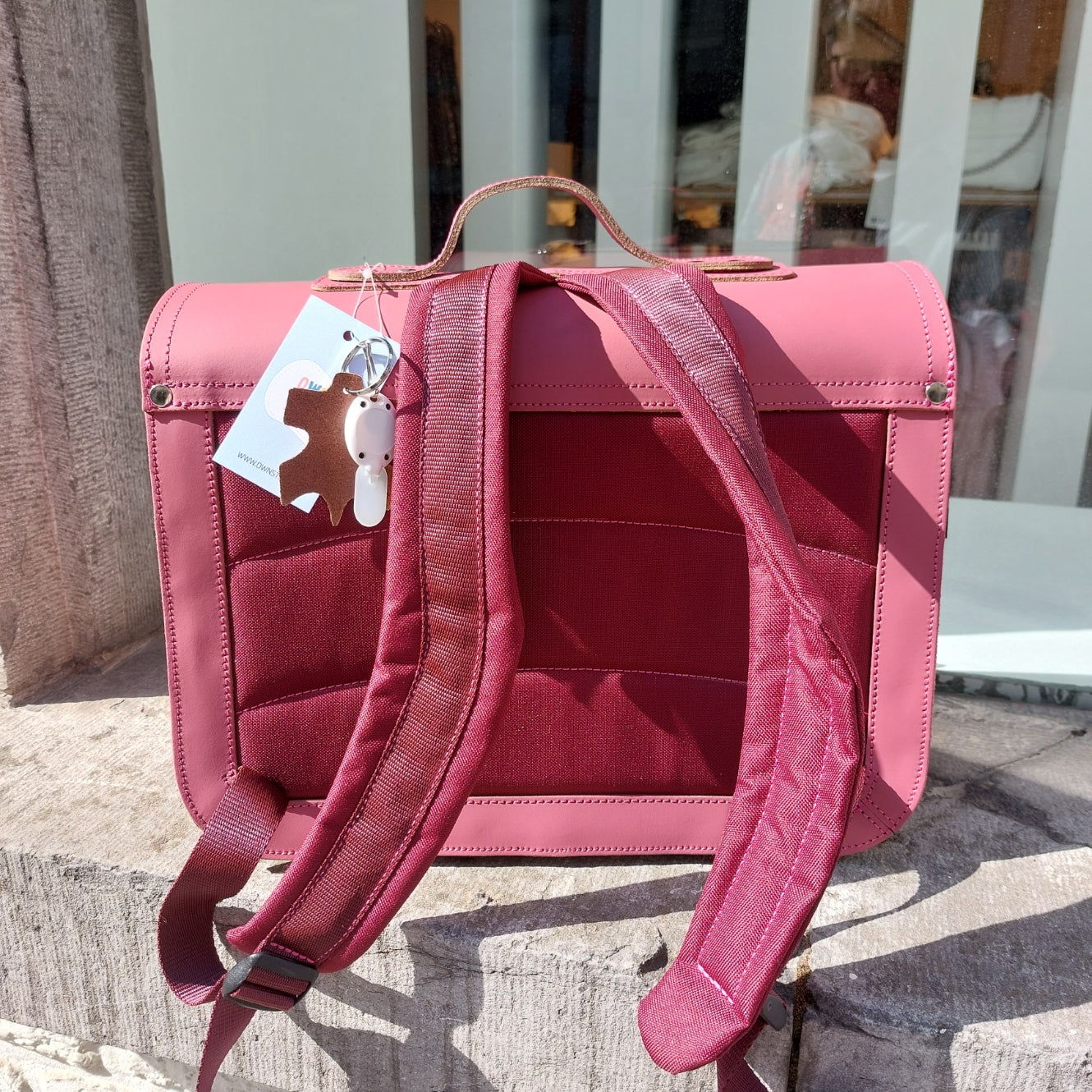 Boekentas Own Stuff roze