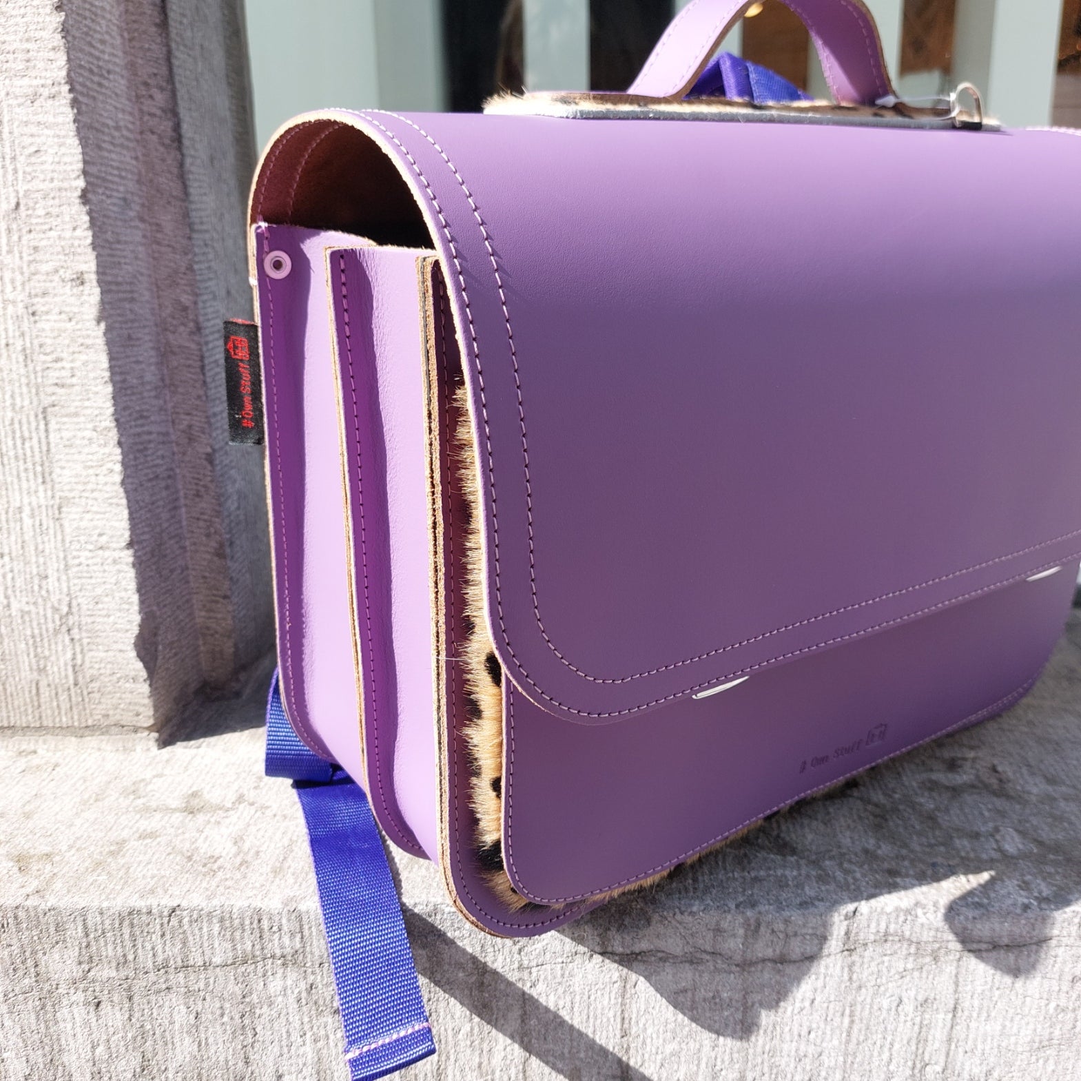 Boekentas Own Stuff leopard