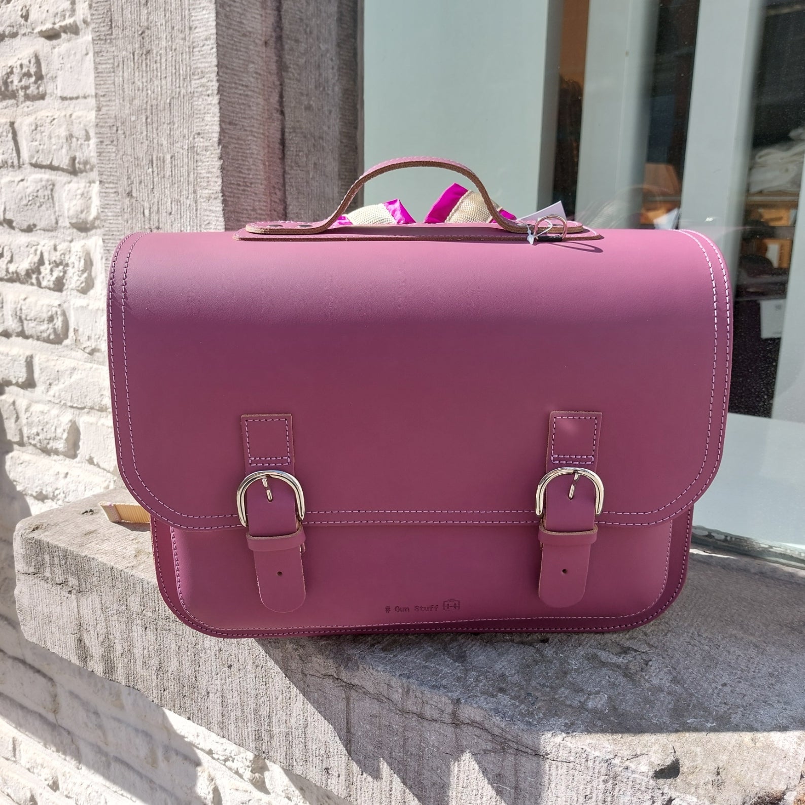 Boekentas Own Stuff roze