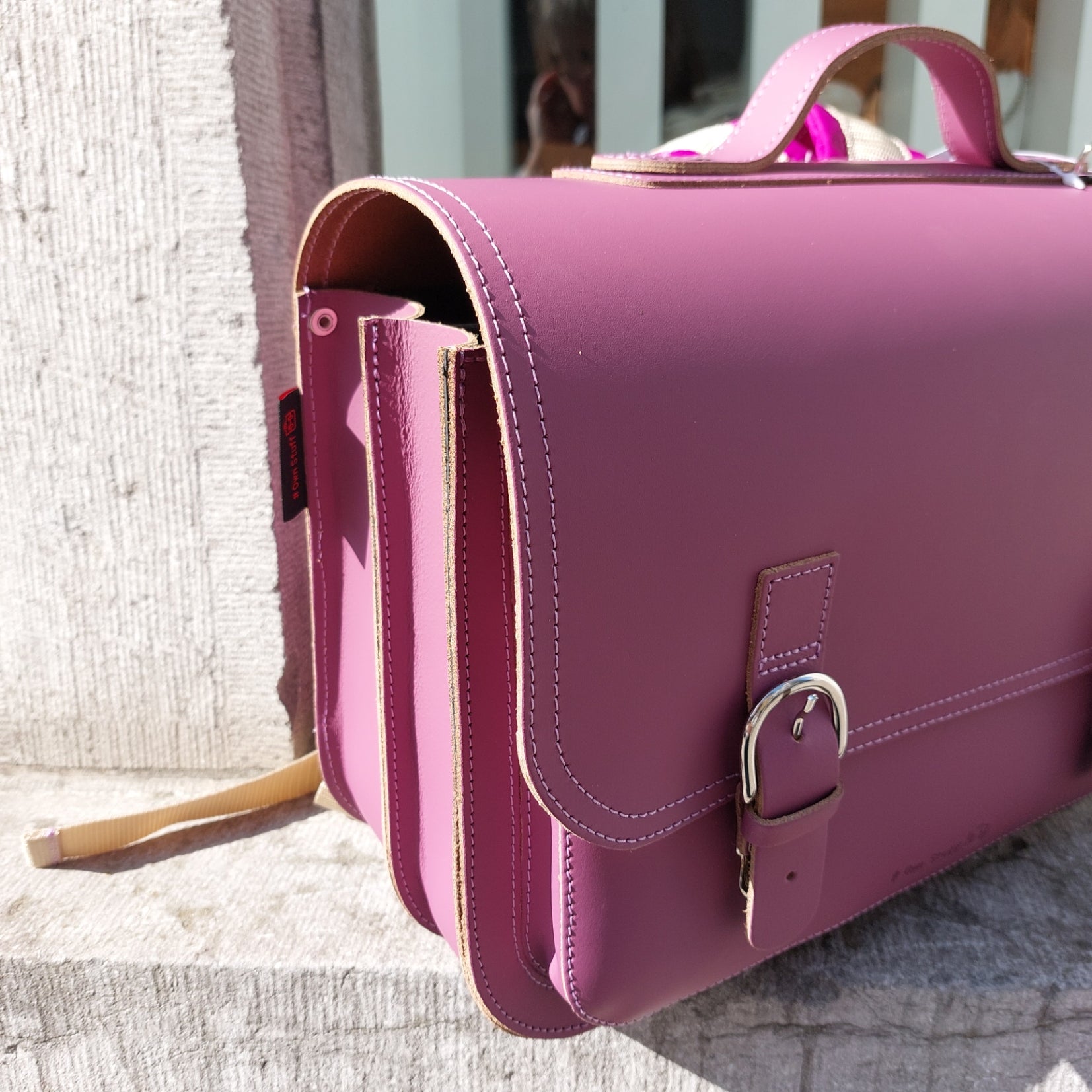 Boekentas Own Stuff roze