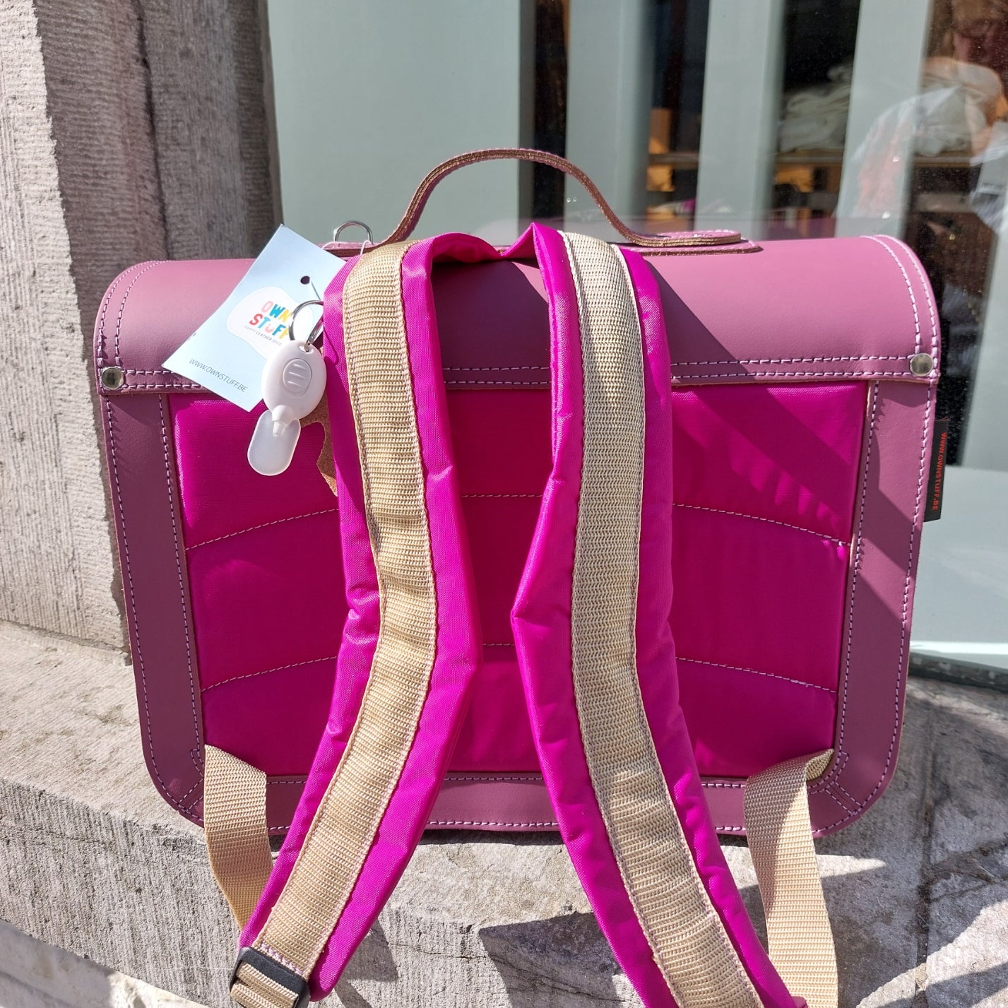 Boekentas Own Stuff roze