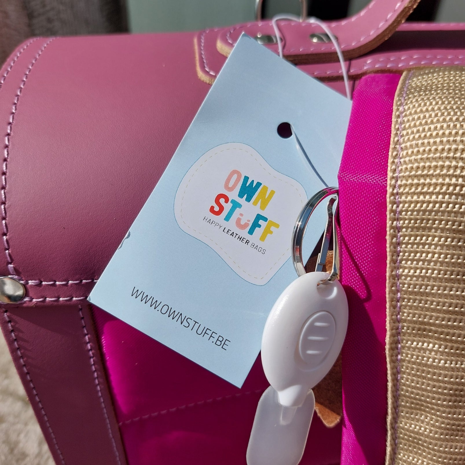 Boekentas Own Stuff roze