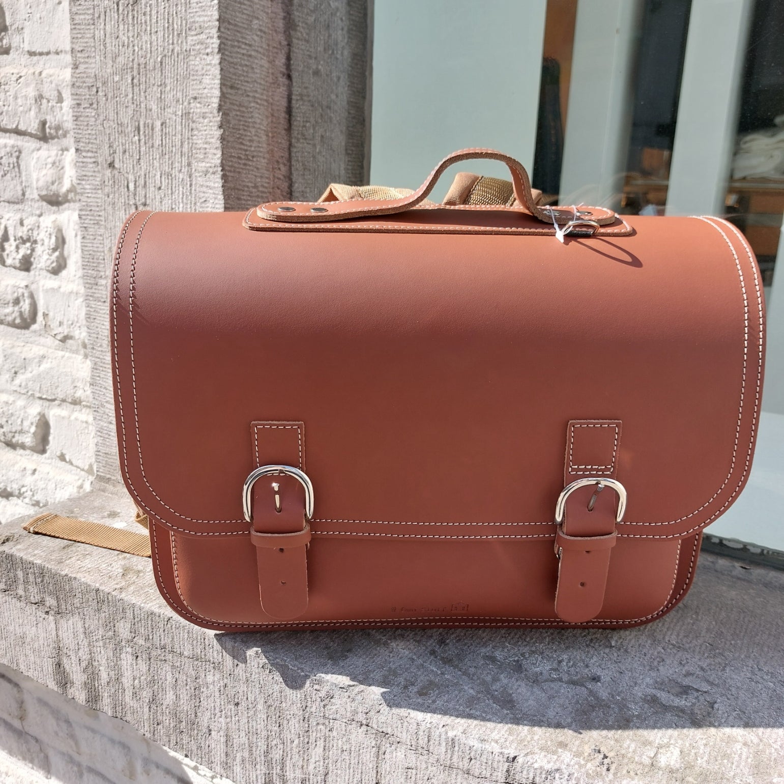 Boekentas Own Stuff chestnut