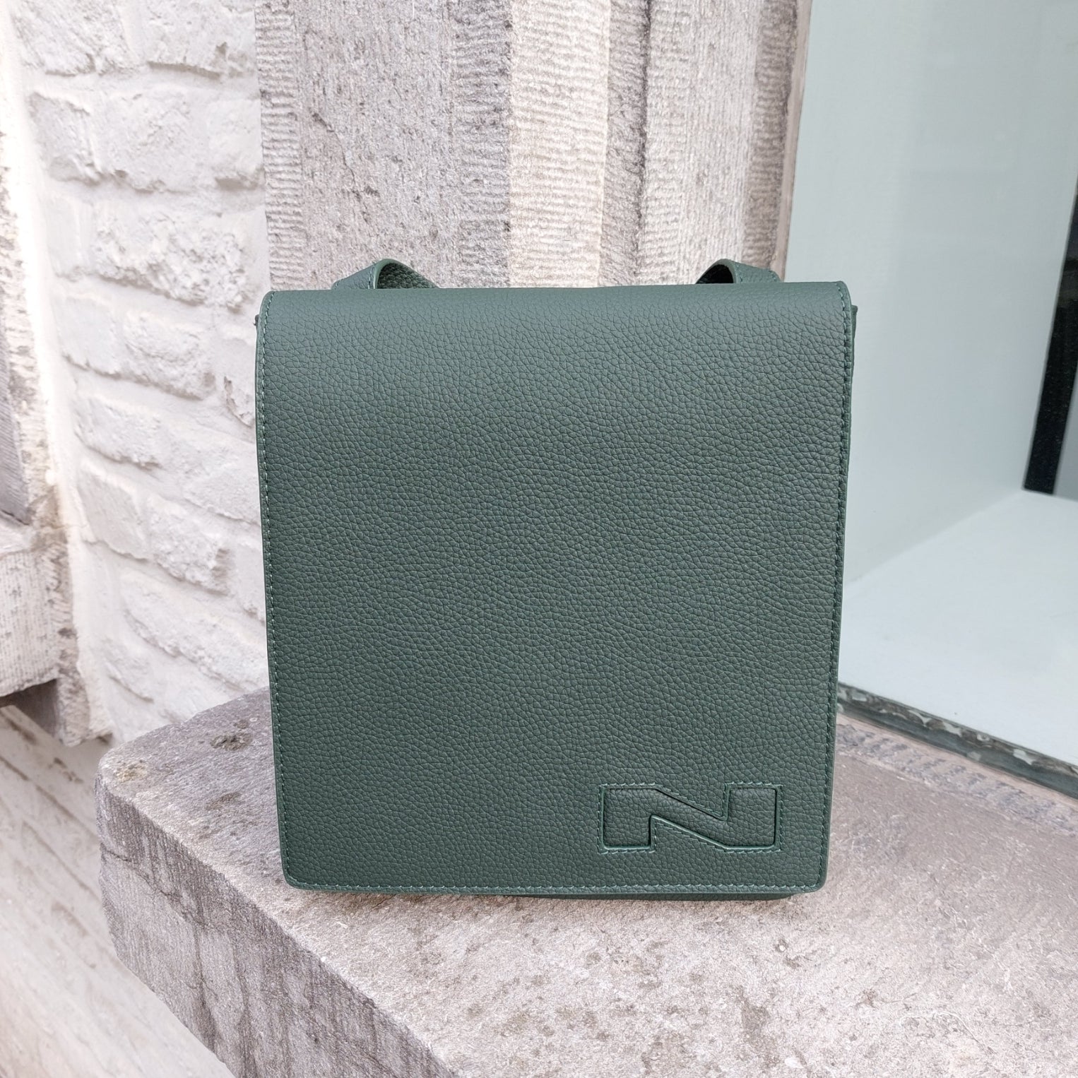 Handtas leder Nathan-Baume