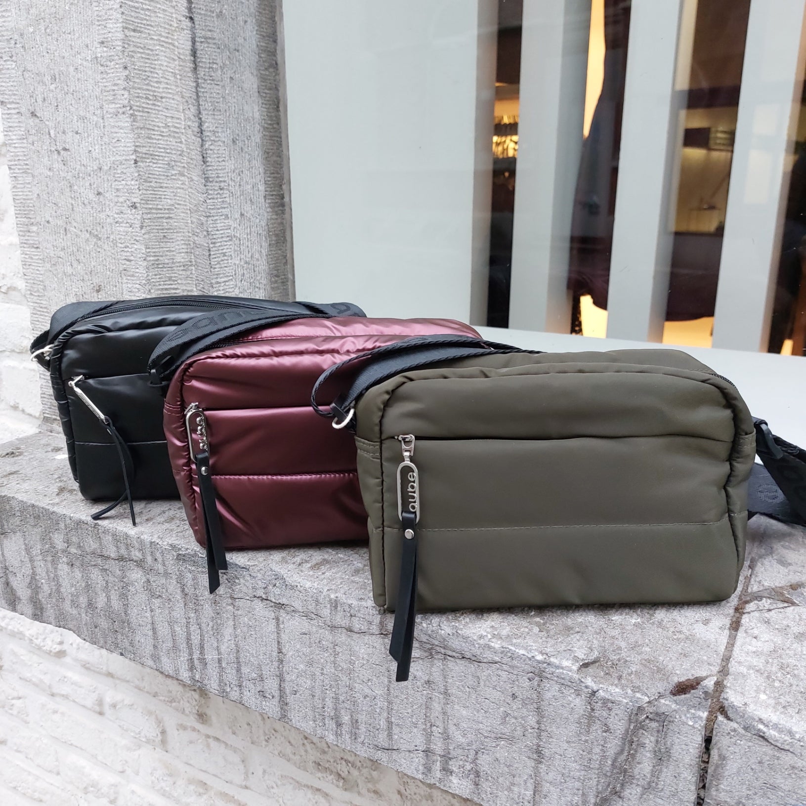 Schoudertas AUBE recycled nylon