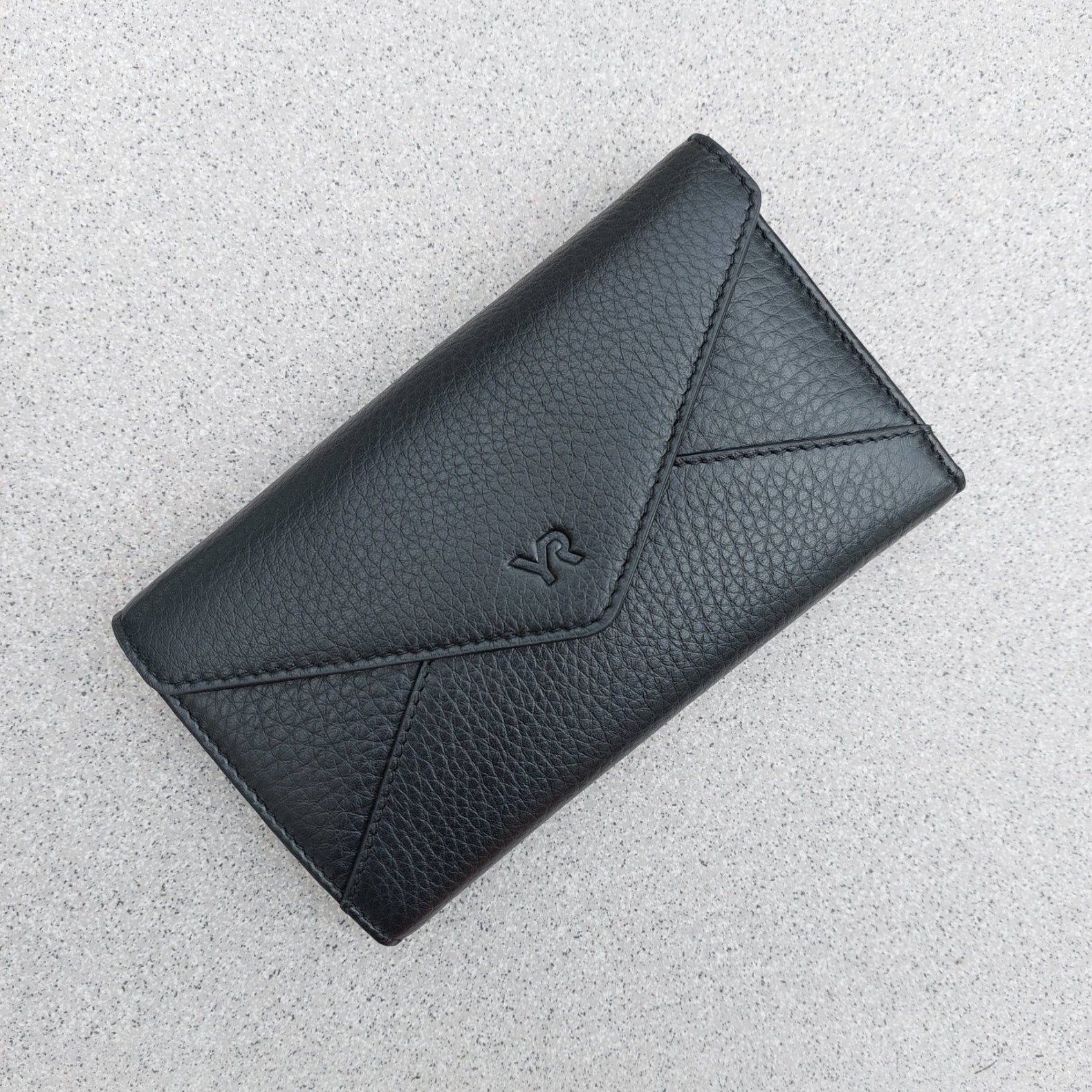 Portemonnee leder Yves Renard