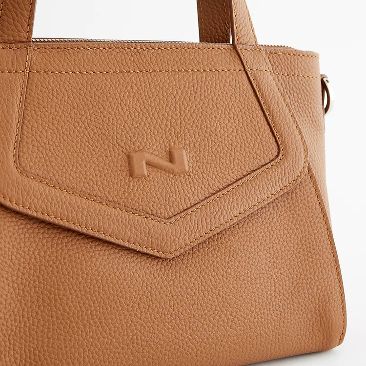 handtas leder Nathan-Baume Cacao setter