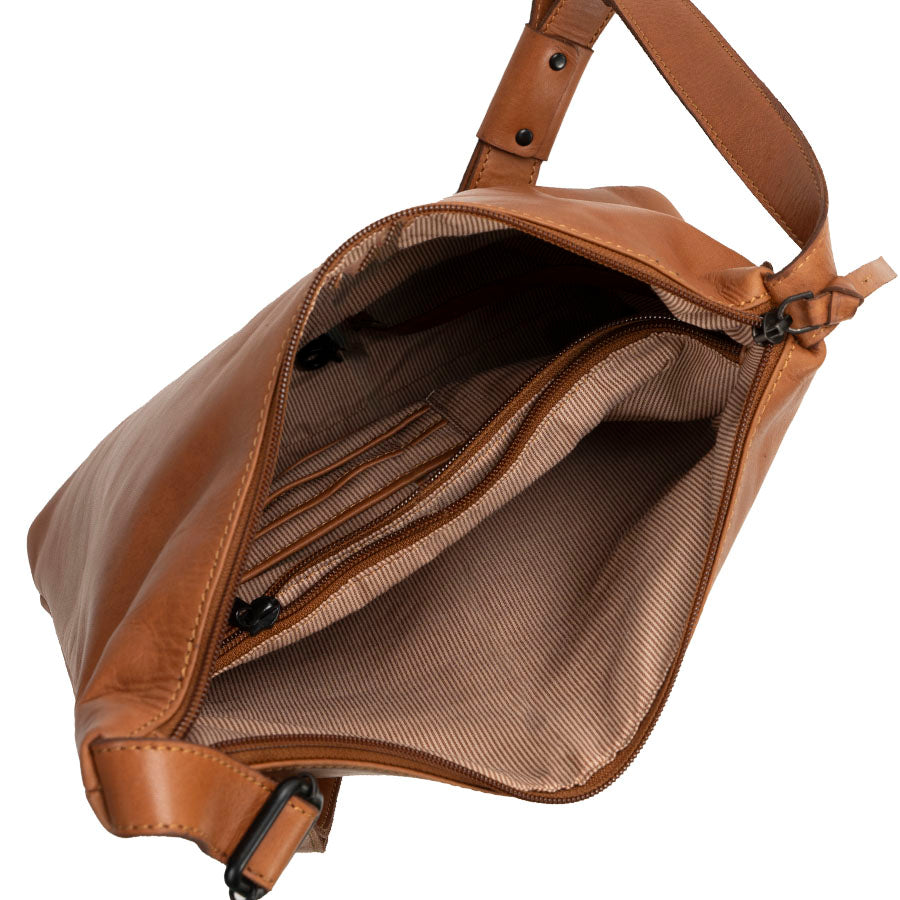 Handtas leder Saccoo Pista