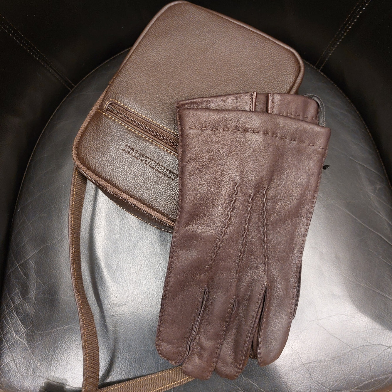 Handschoenen heren leder