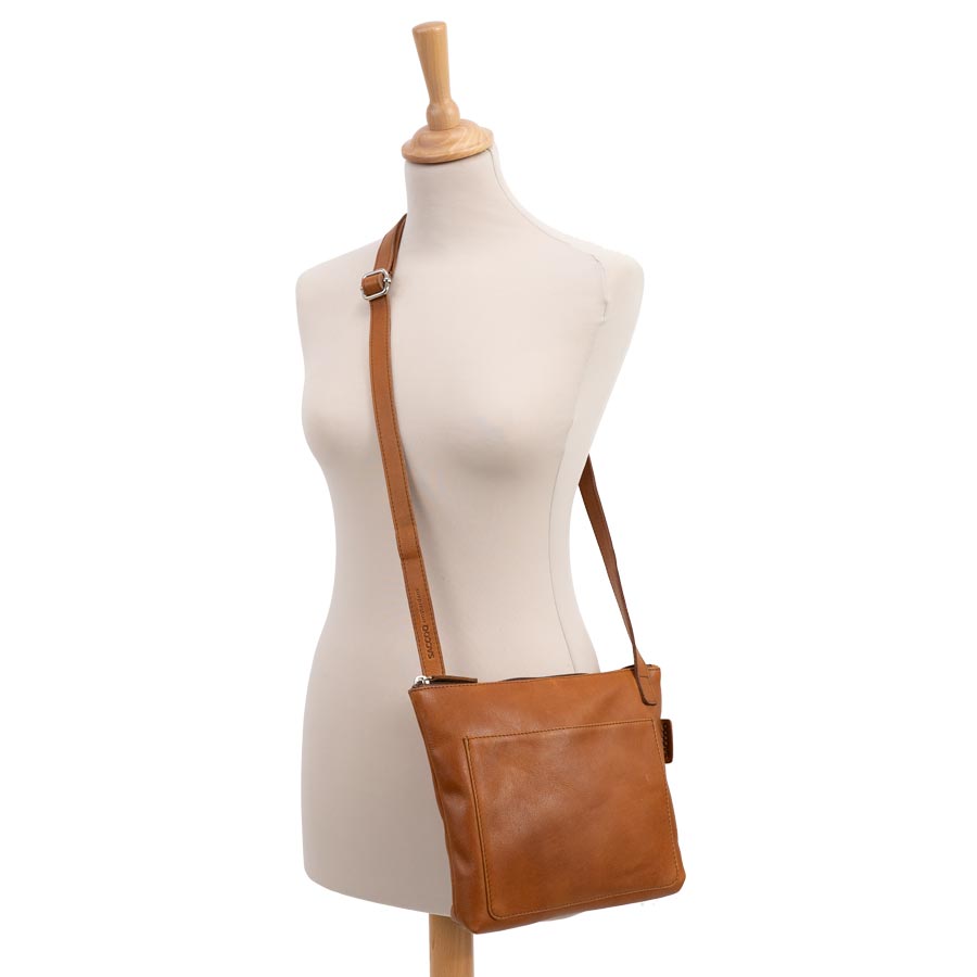 Handtas leder Saccoo Indios