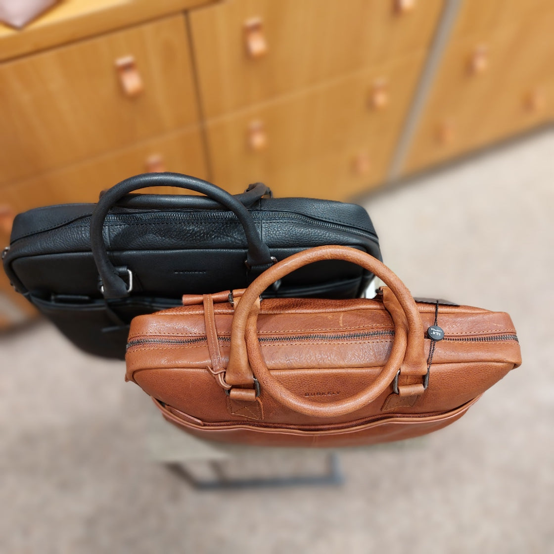 Computertas leder Burkely