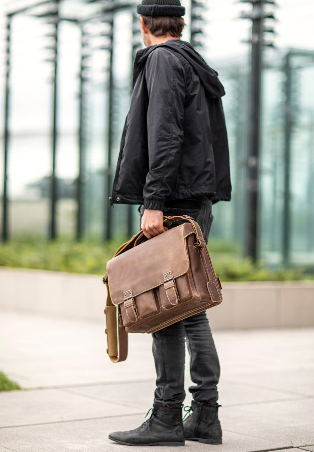 Big Finn computertas leder