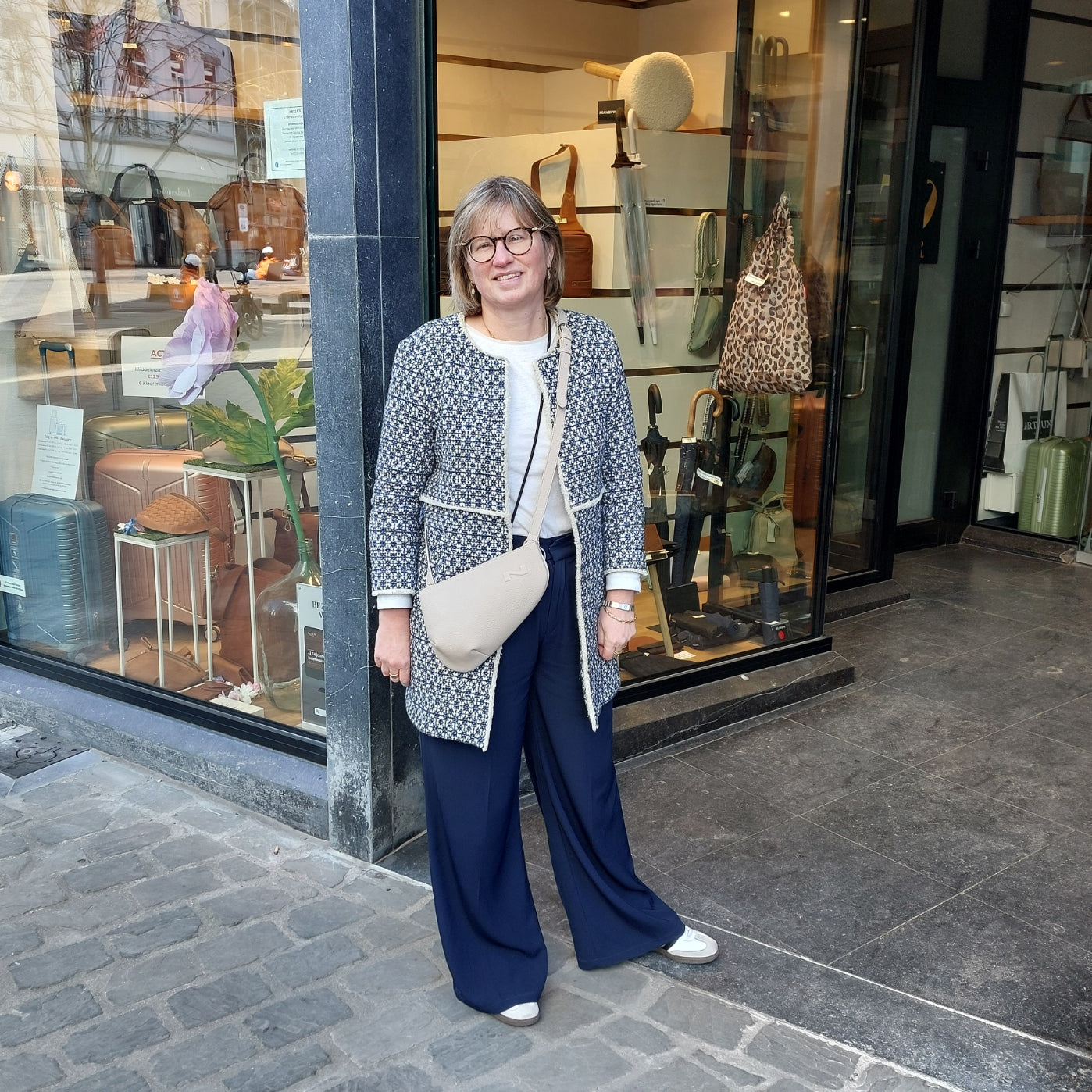 Handtas leder Nathan-Baume City