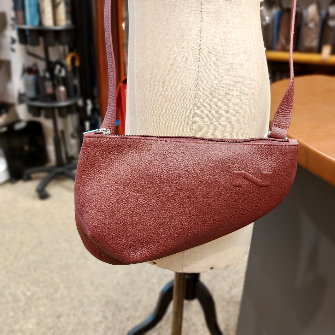 Handtas leder Nathan-Baume City