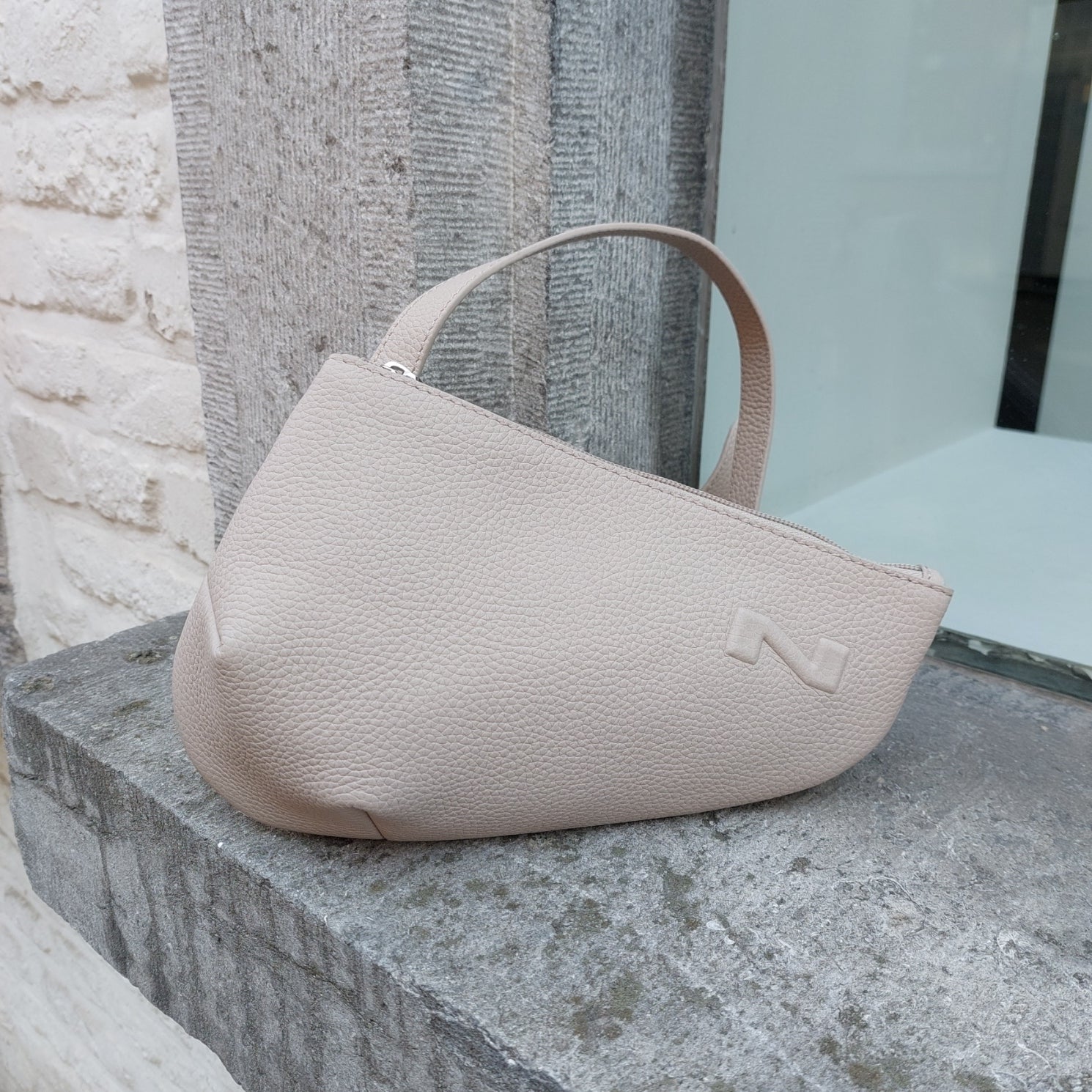 Handtas leder Nathan-Baume City