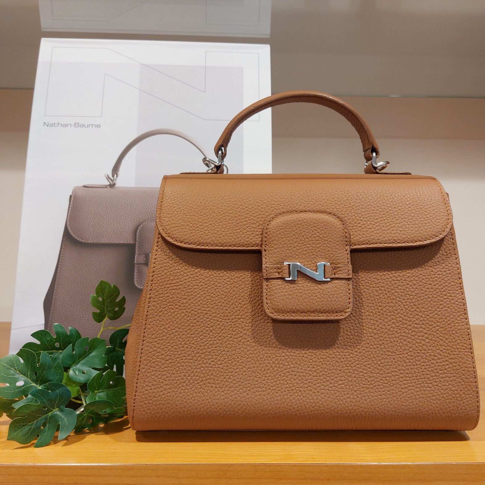 Handtas leder Nathan-Baume Duras