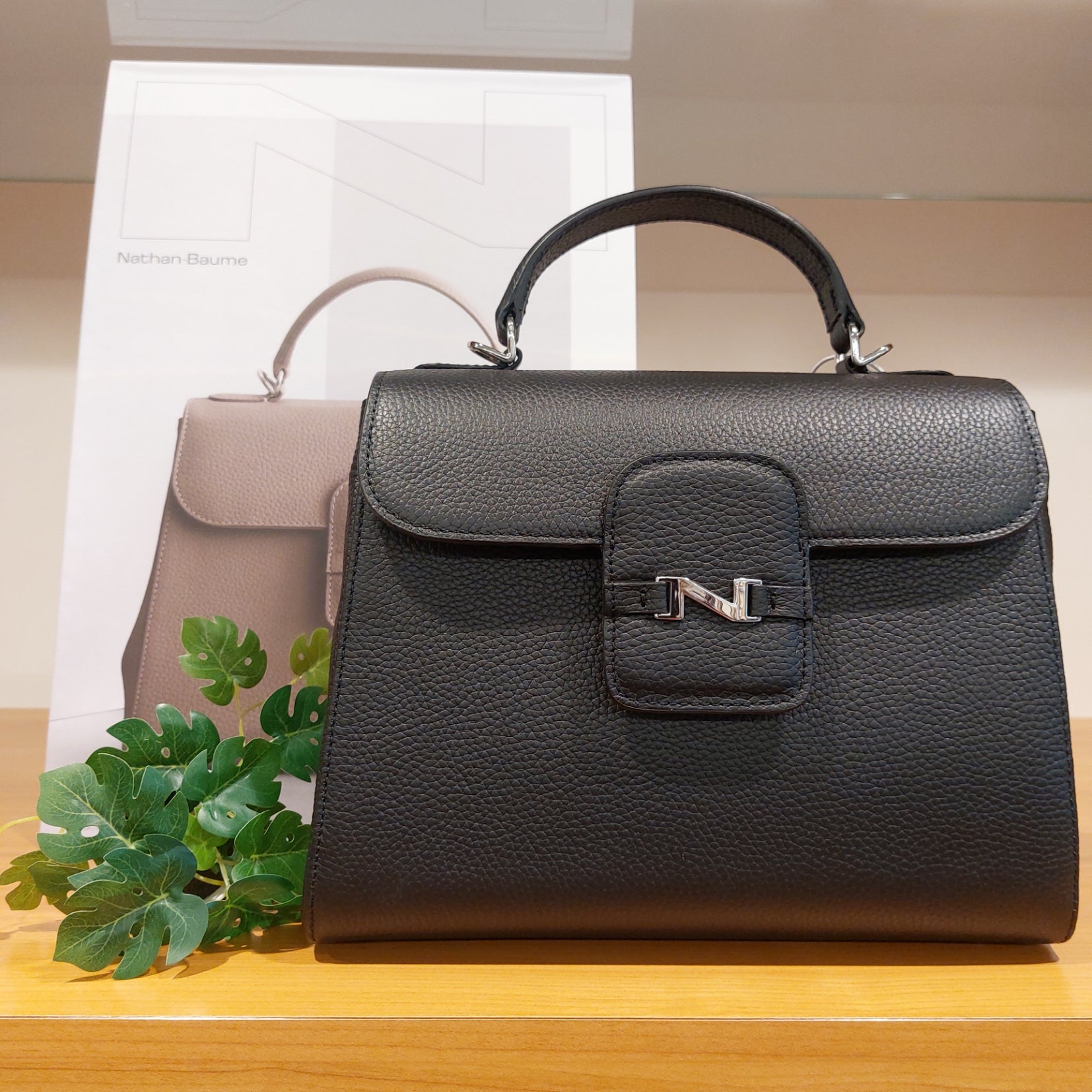 Handtas leder Nathan-Baume Duras