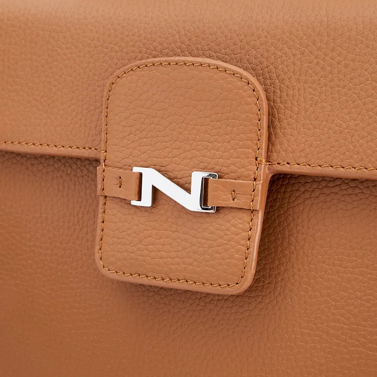 Handtas leder Nathan-Baume