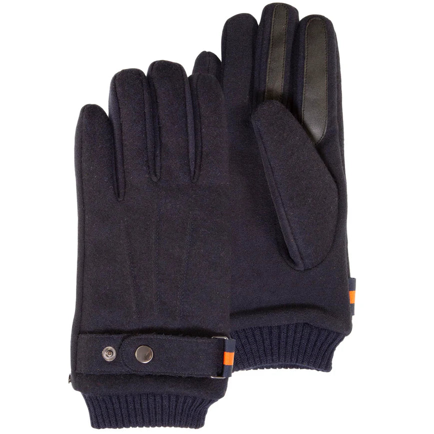 Handschoenen wol blauw