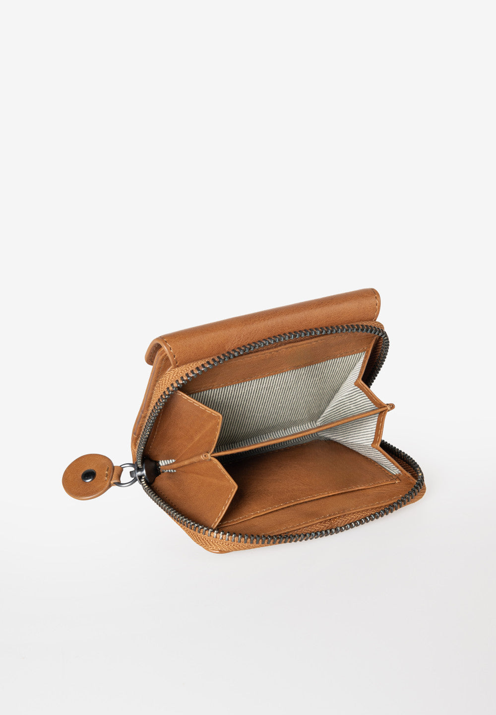 Portemonneetje leder