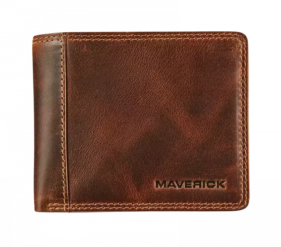 Porte dollar leder Maverick