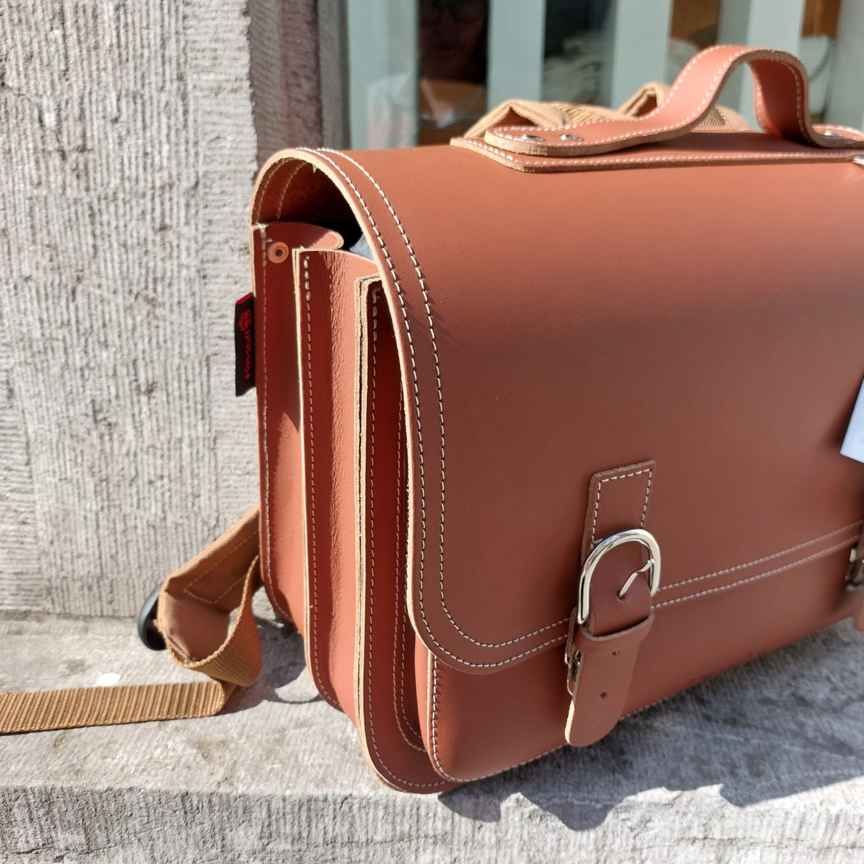 Boekentas Own Stuff chestnut