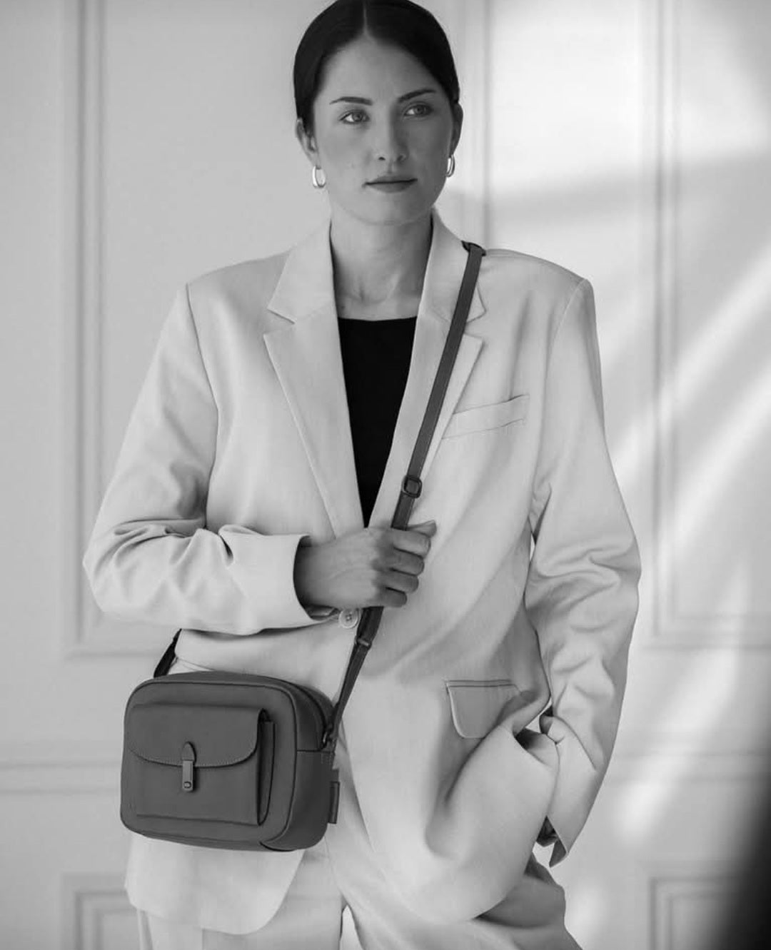 Crossbody leder Posh