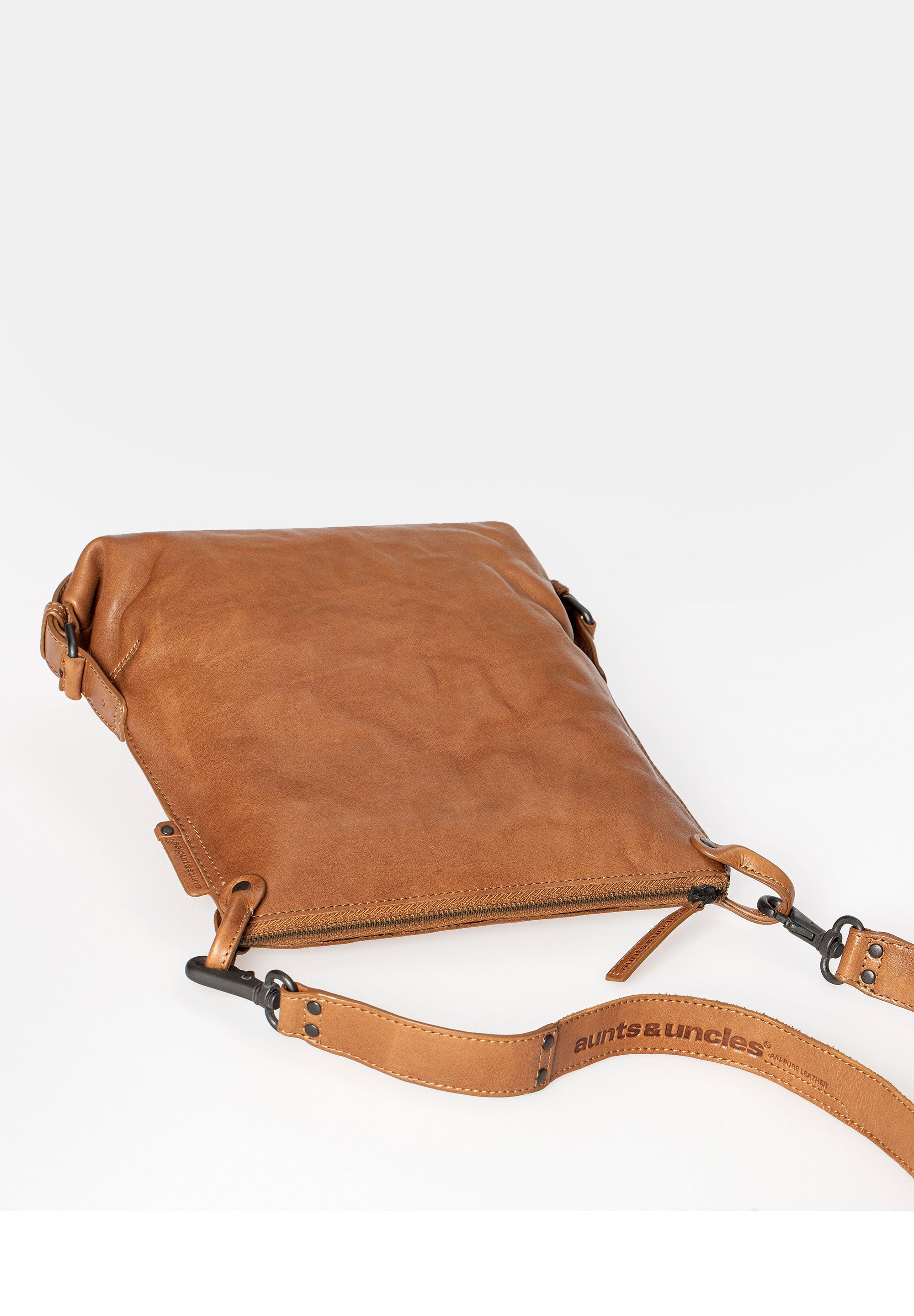 Crossbody tas leder Aunts and Uncles