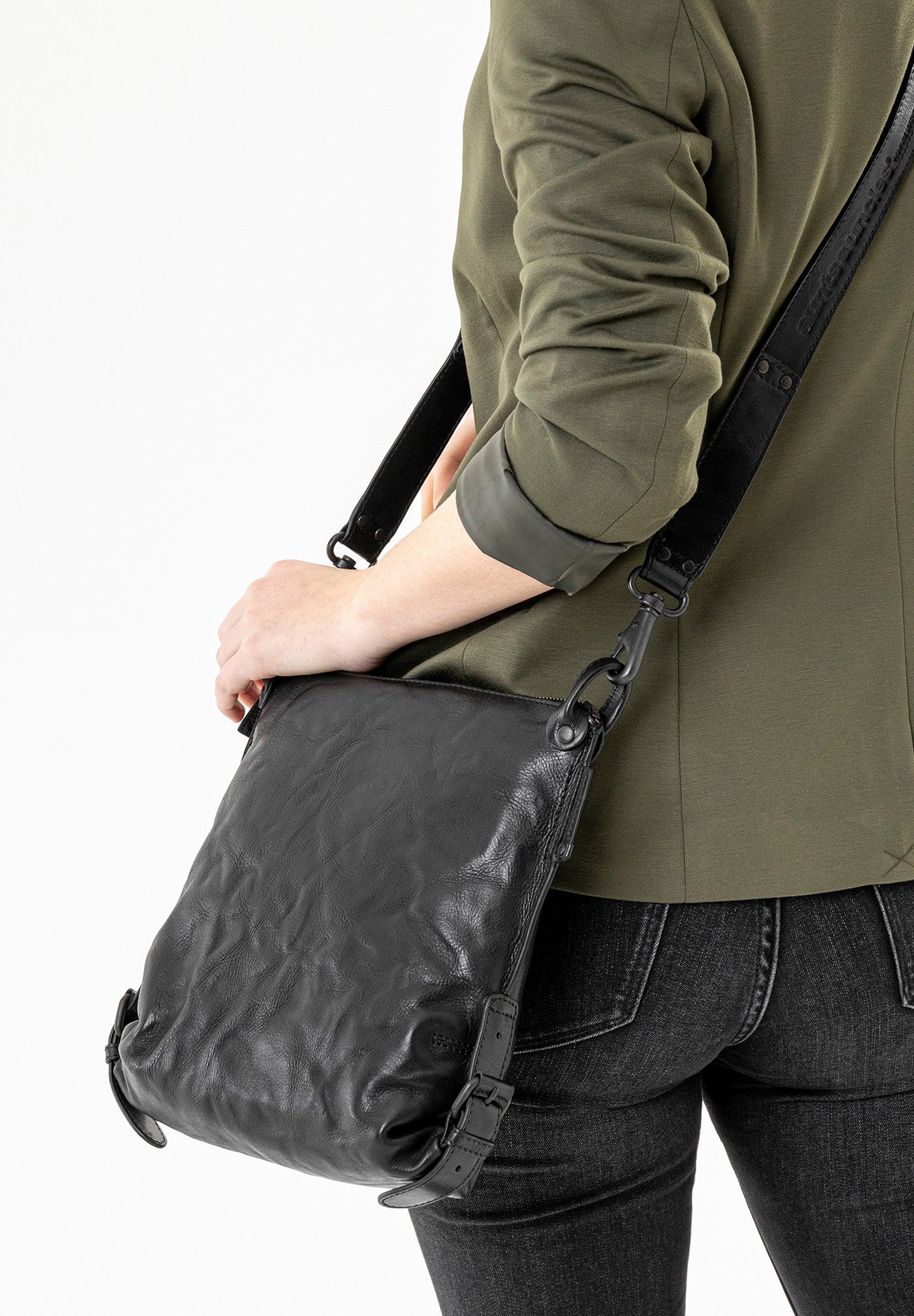 Crossbody tas leder Aunts and Uncles