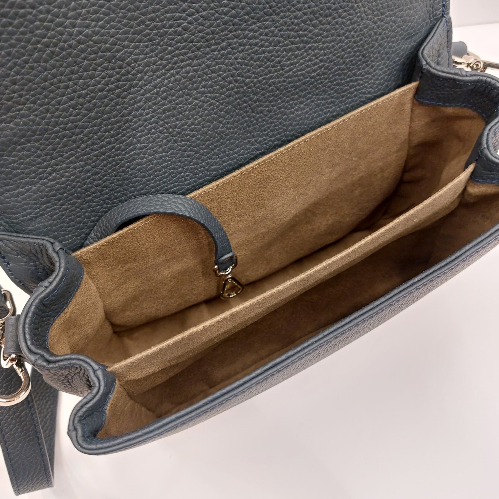 Handtas leder Nathan-Baume