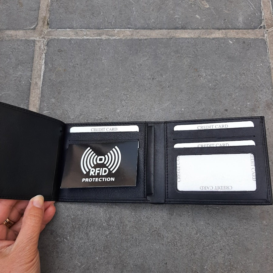 Lederen portefeuille Yves Renard