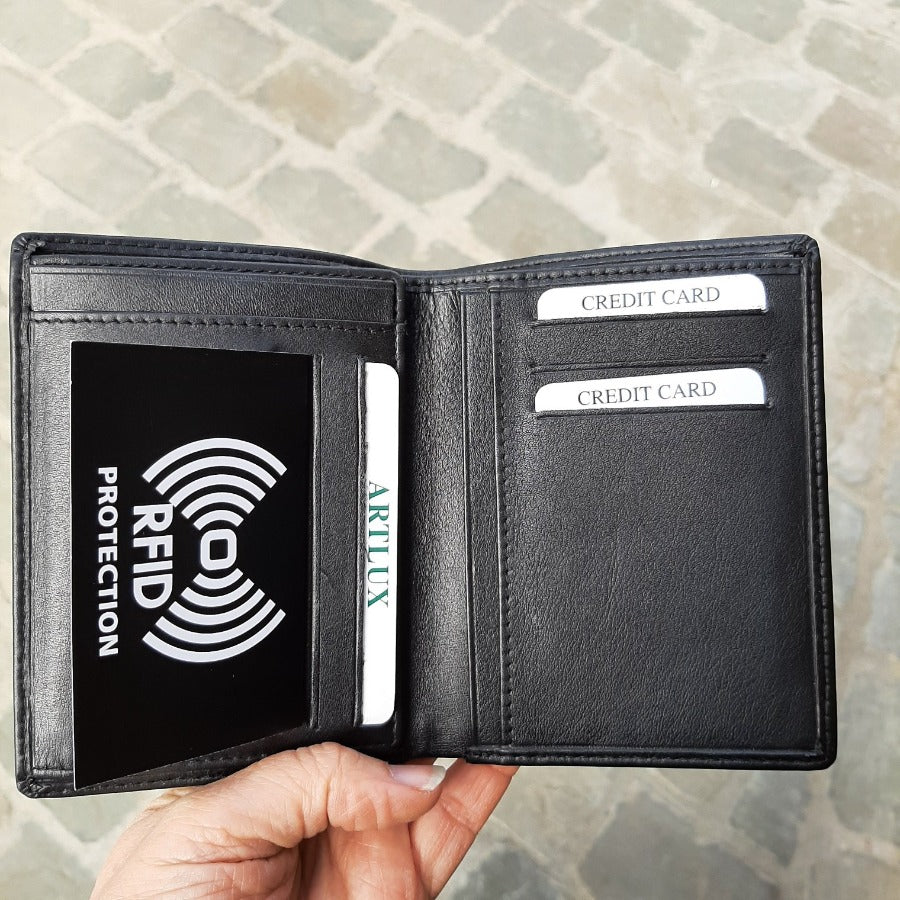 Portefeuille leder Yves Renard