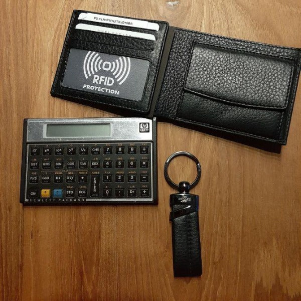 Lederen portefeuille Yves Renard