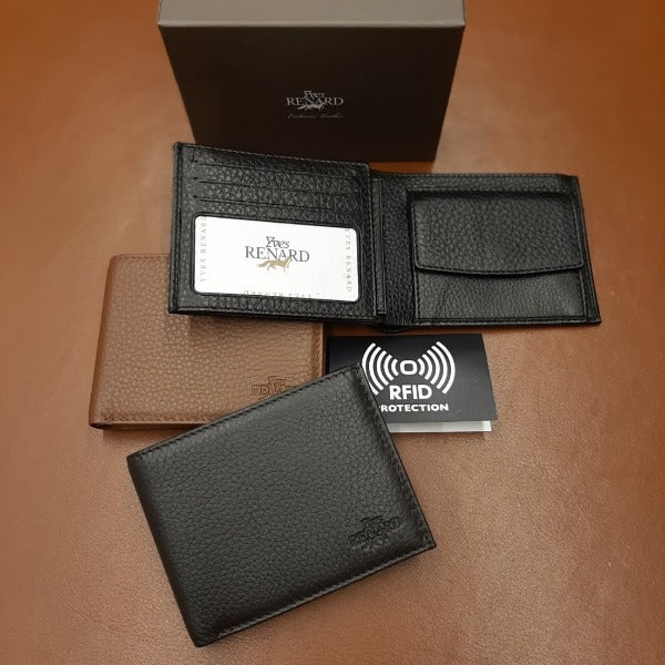 Lederen portefeuille Yves Renard