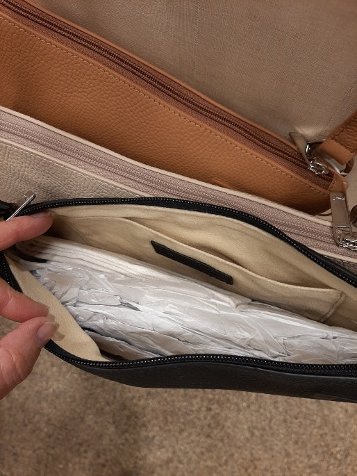 Handtas leder Nathan-Baume Large City