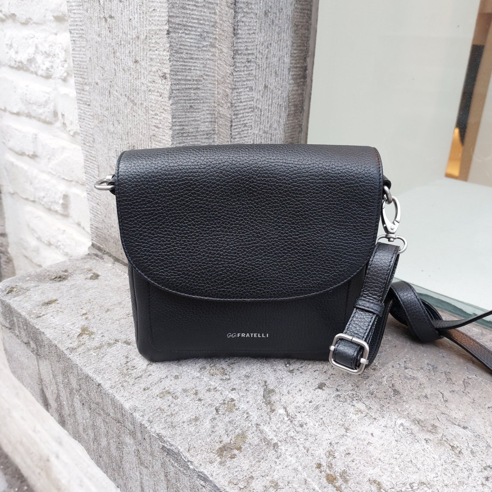 Handtas leder Gigi Fratelli