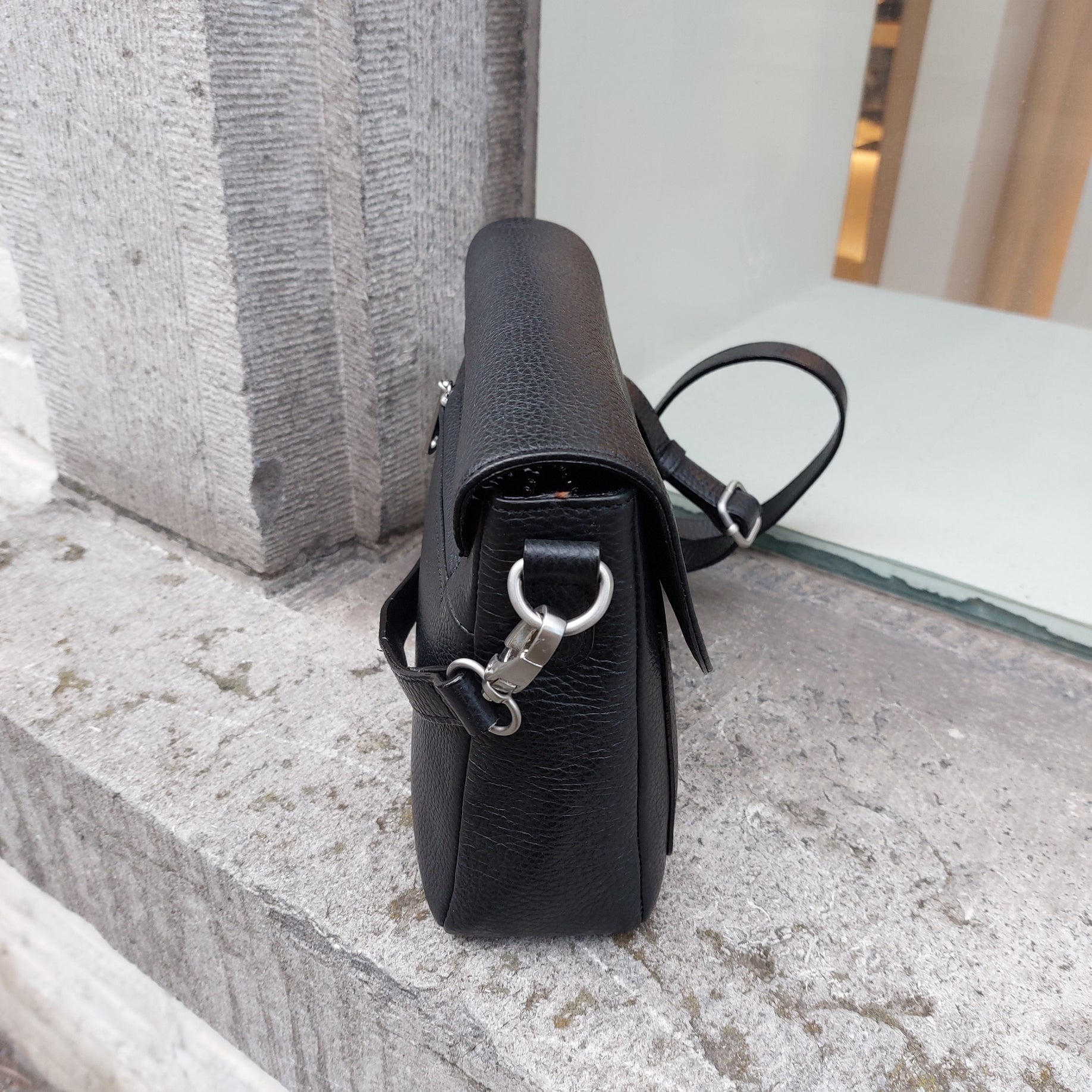 Handtas leder Gigi Fratelli