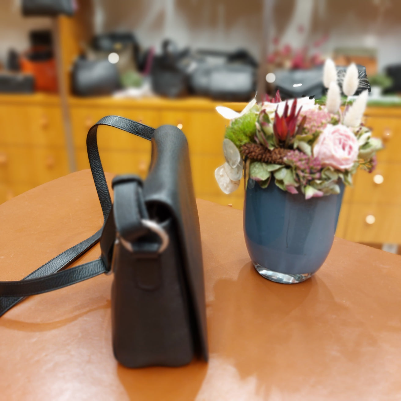 Handtas leder Gigi Fratelli