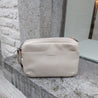 Handtas leder Gigi Fratelli beige