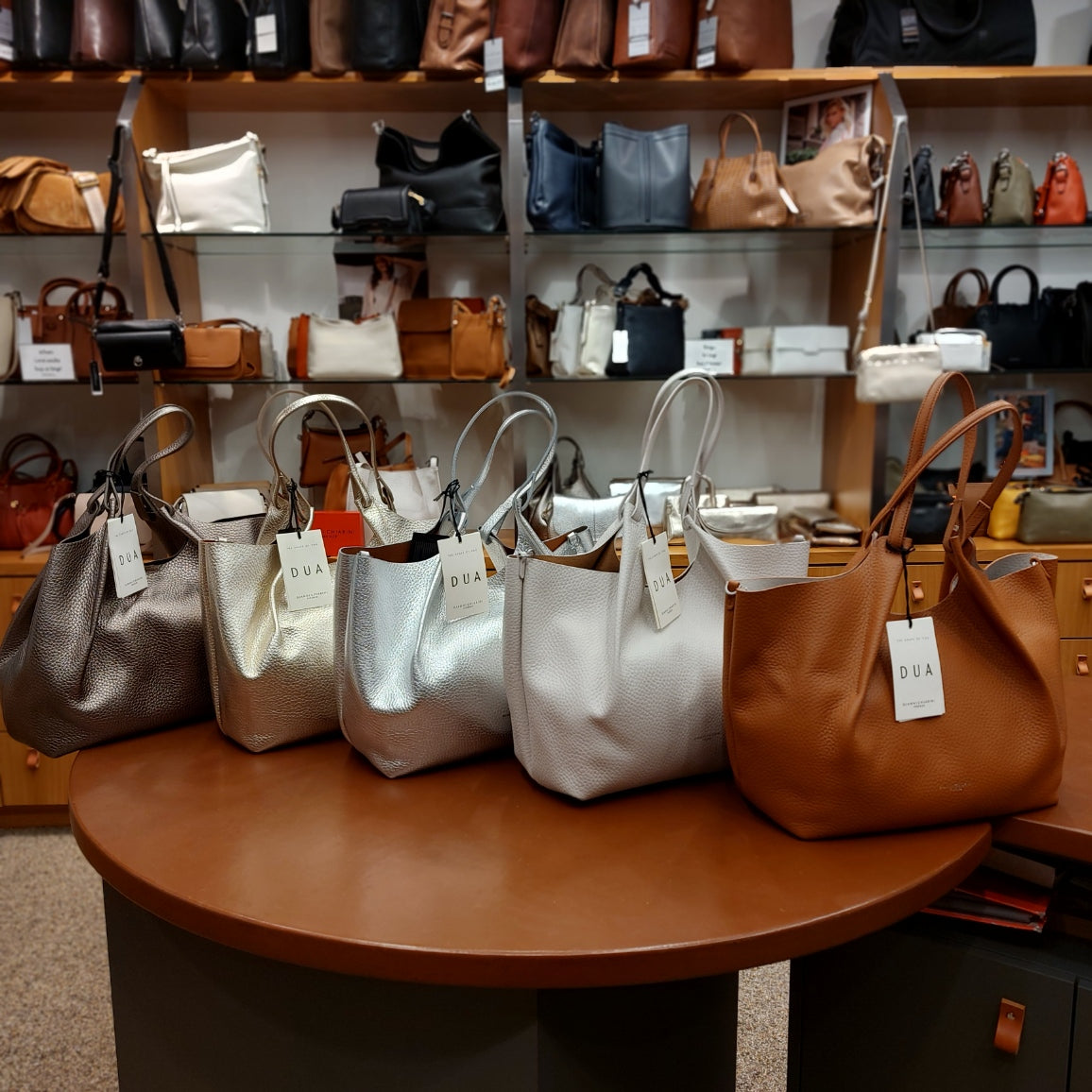 Handtas leder Gianni Chiarini Dua